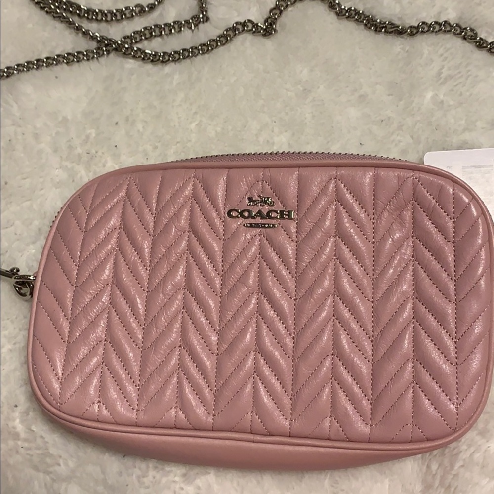 NWT coach quilted crossbody coach purse